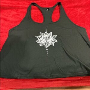 Black Lotus Graphic Women's Tank Top